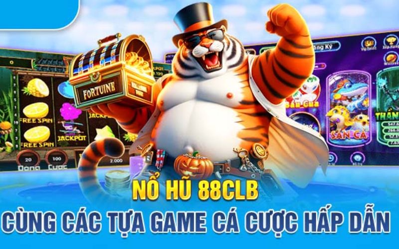 Các trò chơi quay hũ nổi bật tại 88CLB